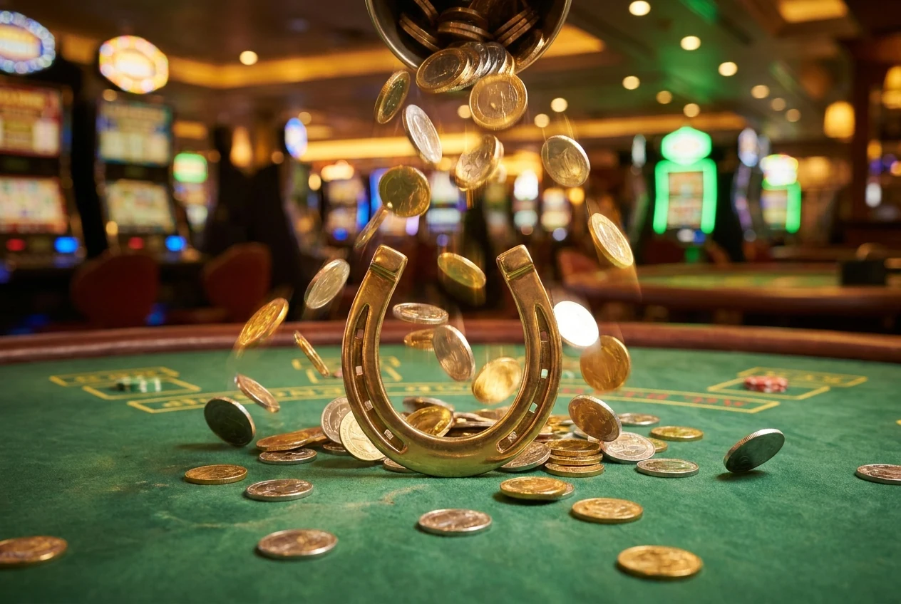 Free spins illustration for Crazy Luck Casino