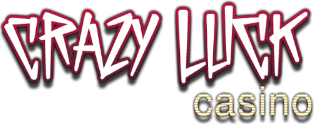 Crazy Luck Casino logo on a transparent background